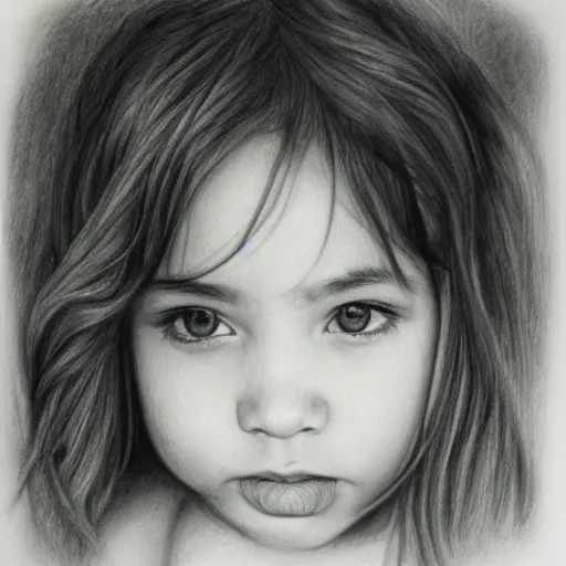 Image similar to belen esteban, pencil drawing