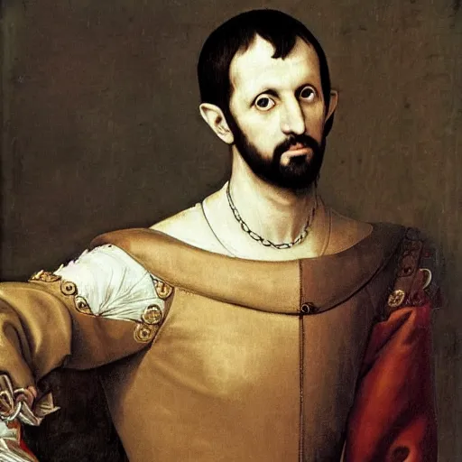 Image similar to renaissance era portrait of ringo starr