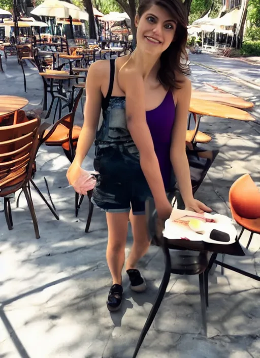 Image similar to first person view of a date with alexandria daddario