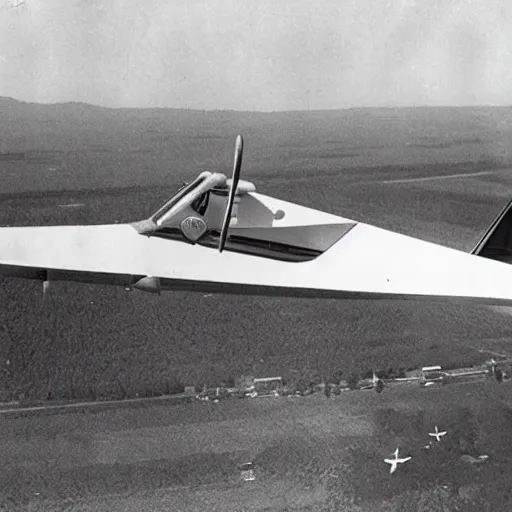 Prompt: a plane designed by Tesla, Inc. Promotional photo