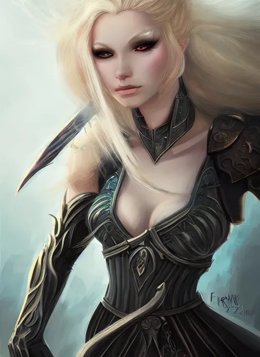 Image similar to blonde combat fairy venizian era, dark fantasy, extremely detailed, sharp focus, portrait, smooth, digital illustration, by rossdraws, frank franzzeta