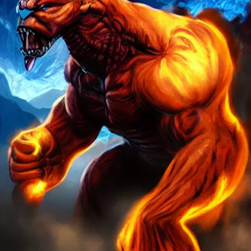 Image similar to balrog