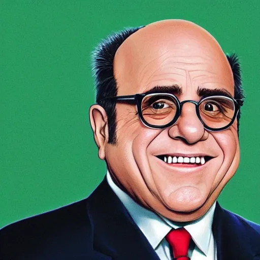 Image similar to Official portrait of US president Danny Devito