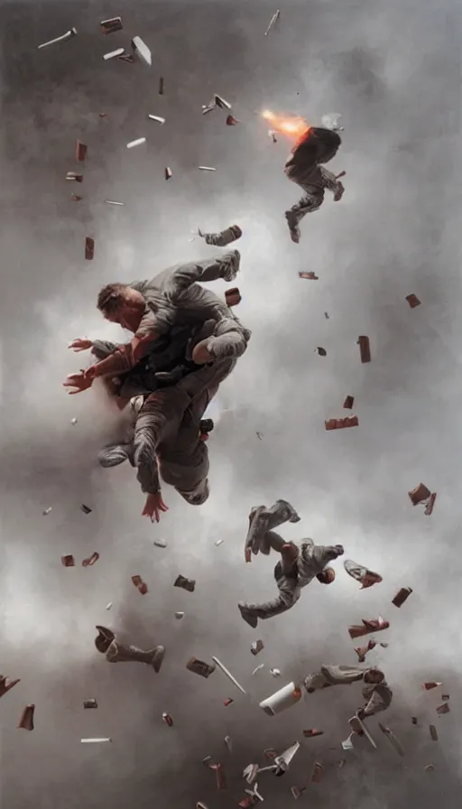 Image similar to rage, by jeremy geddes