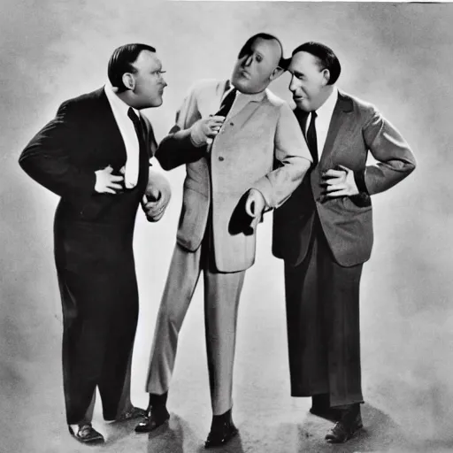 Image similar to the three stooges,