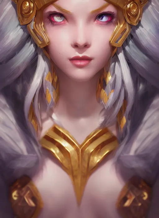 Prompt: lux, from league of legends, au naturel, hyper detailed, digital art, trending in artstation, cinematic lighting, studio quality, smooth render, unreal engine 5 rendered, octane rendered, art style by klimt and nixeu and ian sprigger and wlop and krenz cushart