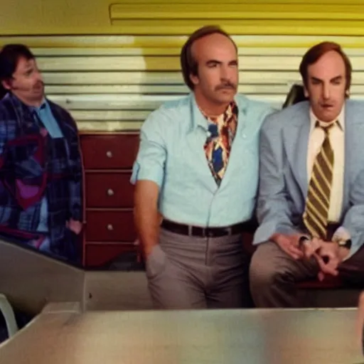 Image similar to A 1980s trailer for Better Call Saul