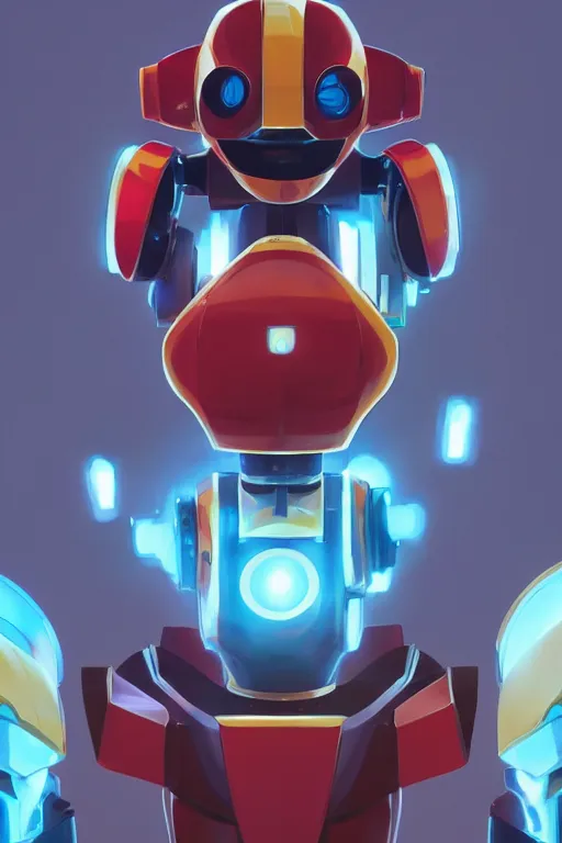 Image similar to metabots medabots medarotto medarot robot minimalist comics helmet mask neon cybereye, behance hd by jesper ejsing, by rhads, makoto shinkai and lois van baarle, ilya kuvshinov, rossdraws global illumination ray tracing hdr radiating a glowing aura