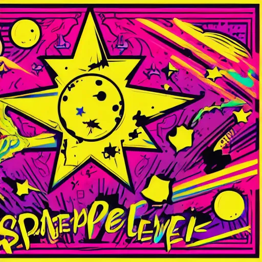 Image similar to 2 planet collapse particle fusion element macro cosmic art by butcher billy, sticker, colorful, illustration, highly detailed, simple, smooth and clean vector curves, no jagged lines, vector art, smooth andy warhol style