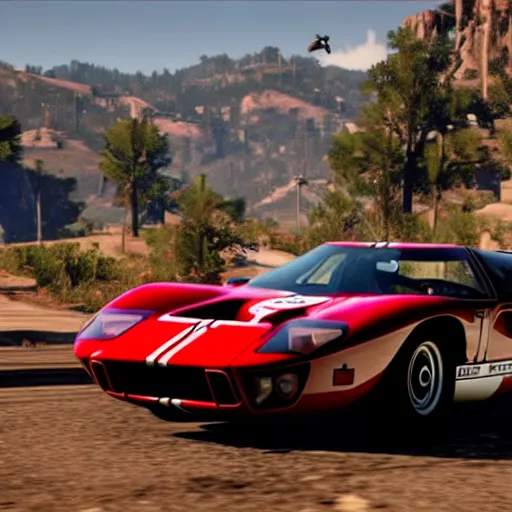 Image similar to ford gt 4 0 in red dead redemption 2