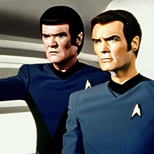 Prompt: star trek directed by quentin tarantino.