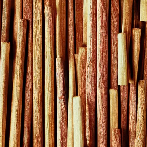 Prompt: highly detailed, wooden match sticks 4k texture