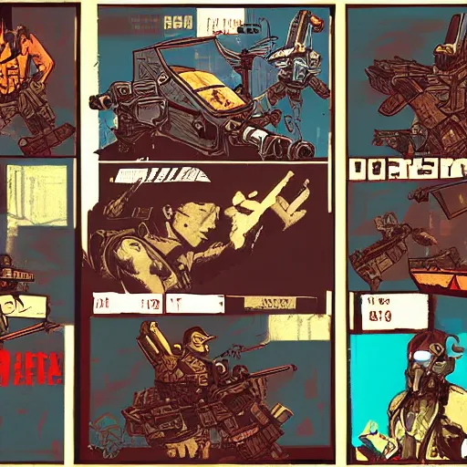 Image similar to obama soviet propaganda, borderlands 3 concept art, cell shaded, insert really interesting artist styles here