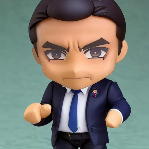 Prompt: nendoroid of jair bolsonaro