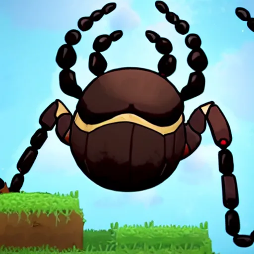 Prompt: a Hollow Knight crab enemy