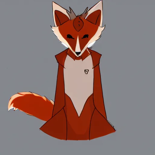 Image similar to an anthropomorphic fox, fursona!!!! trending on furaffinity, by kawacy, trending on artstation