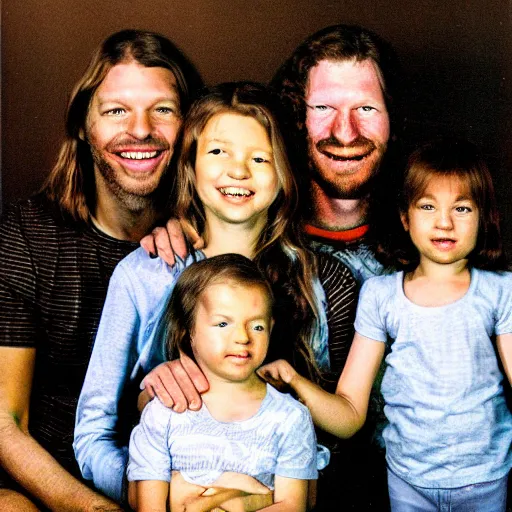 Image similar to aphex twin family photo