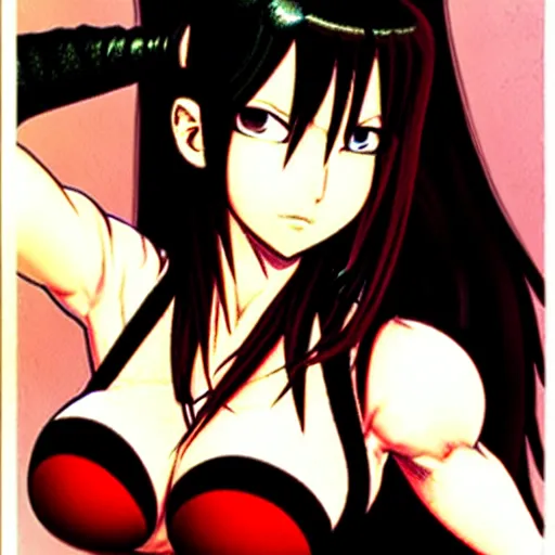 Image similar to tifa lockheart by masamune shirow