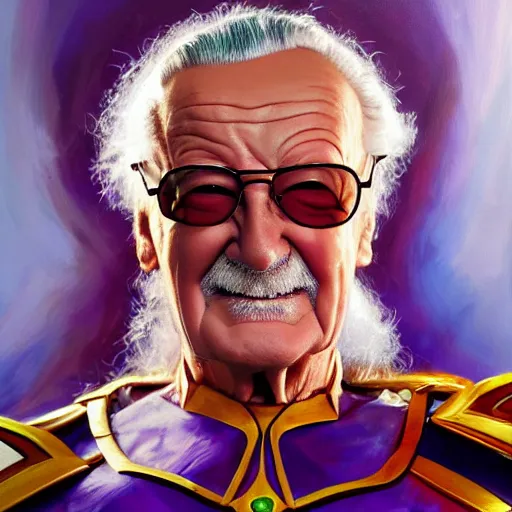 Image similar to realistic Portrait painting of Stan Lee as Seiya from Saint Seiya, made by Michaelangelo, physical painting, Sharp focus,digital art, bright colors,fine art, trending on Artstation, unreal engine.