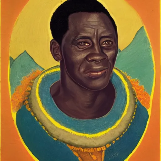 Prompt: portrait of pele