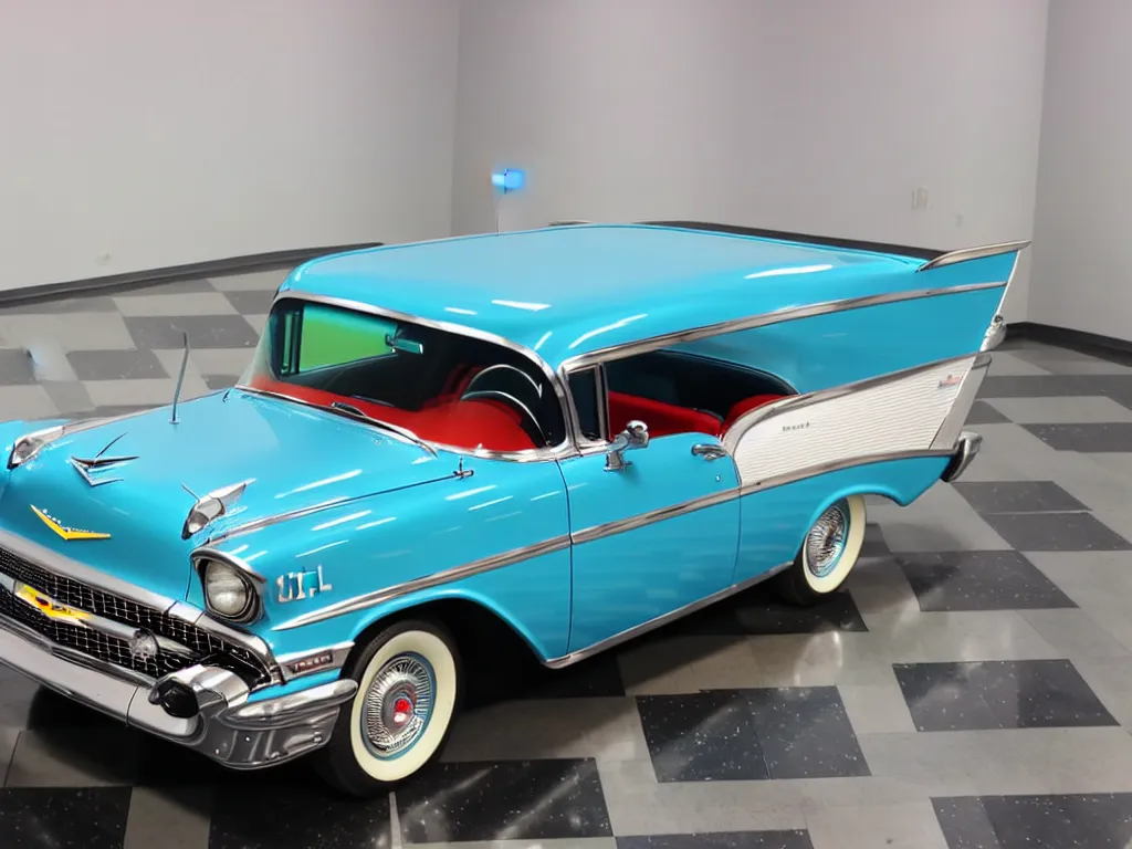 Prompt: 1957 Chevrolet Bel Air