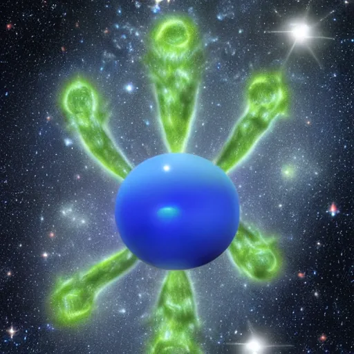 Image similar to humanoid cosmic blob, hd