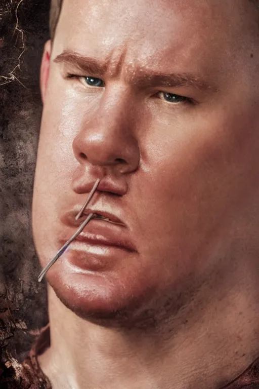 Prompt: a tater tot with channing tatum face, intricate, 8 k highly professionally detailed, hdr, cgsociety
