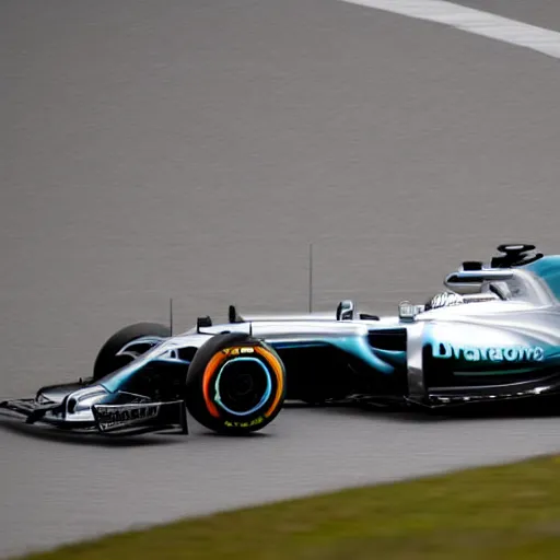 Prompt: mercedes formula 1 car 2 0 2 2