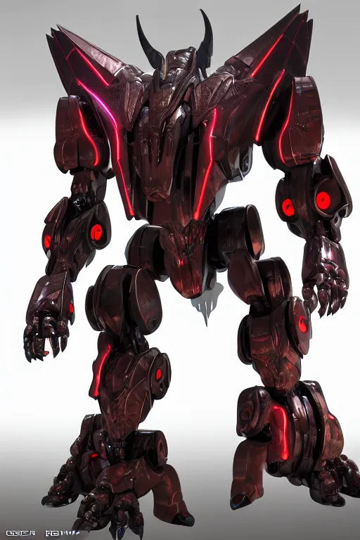 Prompt: a cgi character design of a new decepticon beastwars robot by josh burcham and don figueroa | cgi, zbrush, intricate detail, transformers, intricate detail, pbr materials, chrome, texture, glowing red eyes