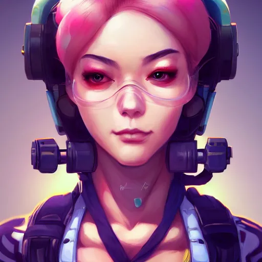 Image similar to a portrait of a beautiful tankgirl, art by lois van baarle and loish and ross tran and rossdraws and sam yang and samdoesarts and artgerm and saruei, digital art, highly detailed, intricate, sharp focus, Trending on Artstation HQ, deviantart, unreal engine 5, 4K UHD image