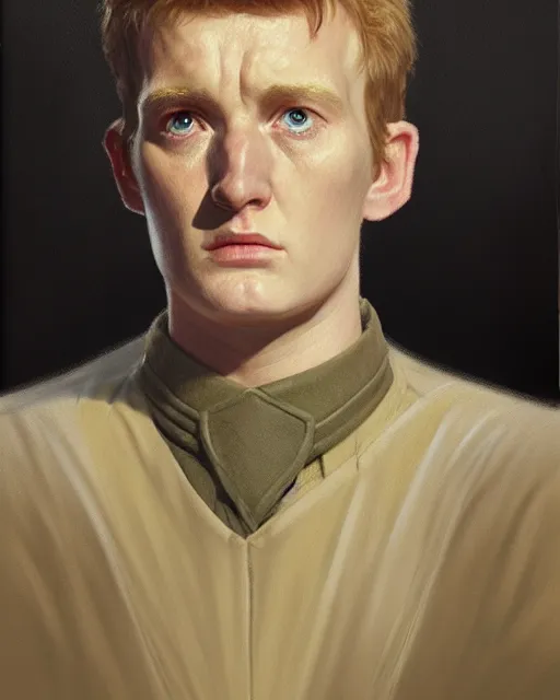 Prompt: medium - shot oil portrait of vislor turlough played by mark strickson at age 1 8, drawing in a sketchbook, from doctor who series, artstation, highly detailed digital painting, smooth, global illumination, fantasy art by greg rutkowsky, karl spitzweg, leyendecker