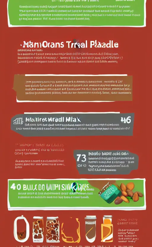 Image similar to infographic for how to build the ultimate trail mix