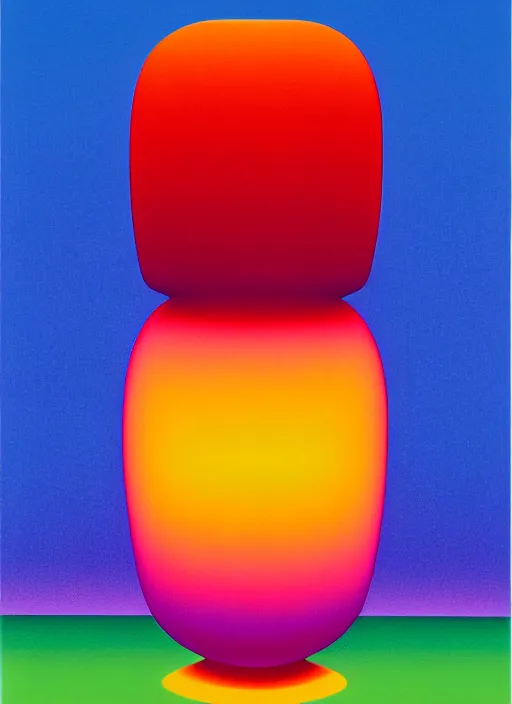 Image similar to vase by shusei nagaoka, kaws, david rudnick, airbrush on canvas, pastell colours, cell shaded, 8 k