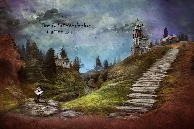 Image similar to the lost traveler's dream under the hill