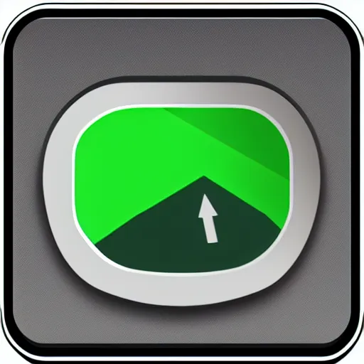 Prompt: fluent app icon for a exercise pose detector