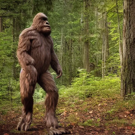 Image similar to bigfoot hunting humans