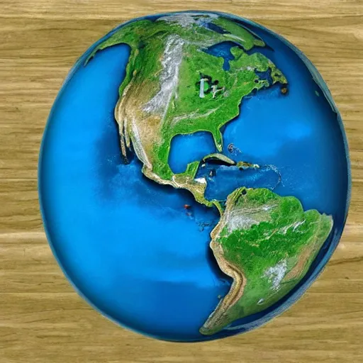 Image similar to the earth is flat