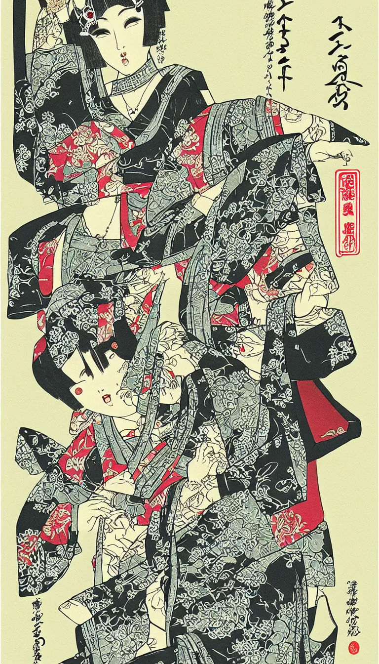 Image similar to calcutta by japanese illustrator