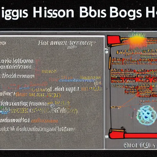 Prompt: higgs boson