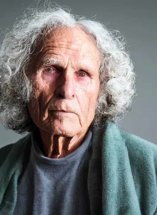 Prompt: DSLR photo portrait still of 78 year old age 78 Jim Morrison at age 78!!!, 85mm f1.8