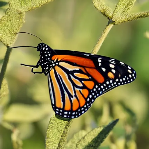 Prompt: a monarch butterfly