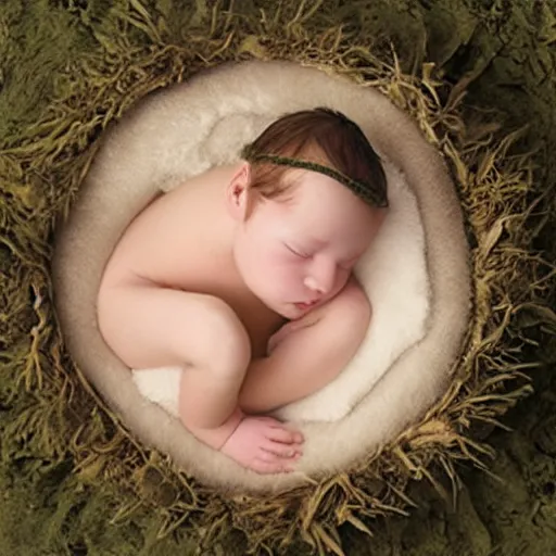 Image similar to Anne geddes baby portrait