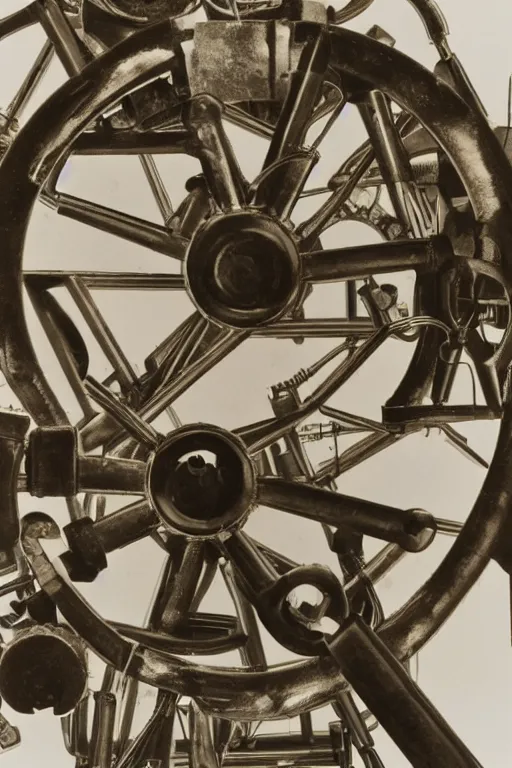 Image similar to a close-up portrait of Marcel Duchamp's industrial machine in the style of Hito Steyerl and Shinya Tsukamoto and Irving Penn and Robert Frank, intricate contraption