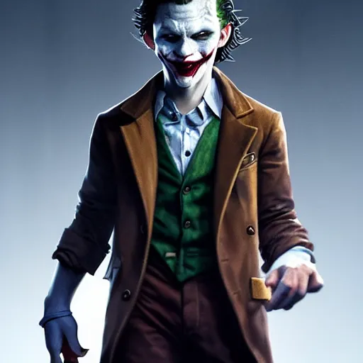 tom holland as young joker, fine detailed face, long | Stable Diffusion
