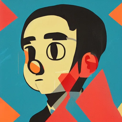 Prompt: Supreme x Animal Crossing Profile Picture by Sachin Teng, asymmetrical, Organic Painting , Matte Painting, geometric shapes, hard edges, graffiti, street art,:2 by Sachin Teng:4