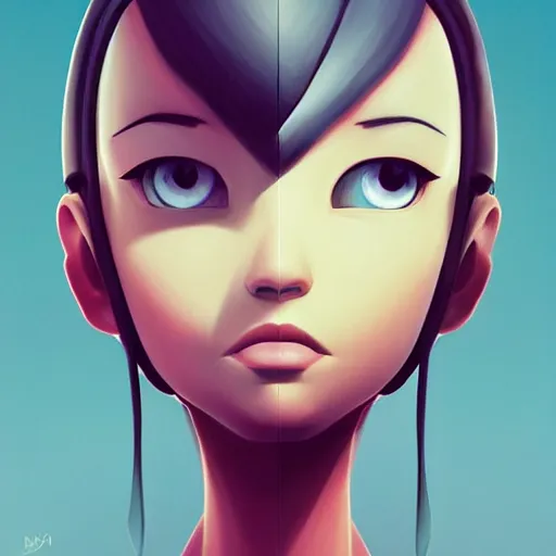 Image similar to face icon stylized minimalist nintendo wii, loftis, cory behance hd by jesper ejsing, by rhads, makoto shinkai and lois van baarle, ilya kuvshinov, rossdraws global illumination