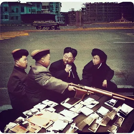 Image similar to “ north korean gang activities from the demilitarized zone, unreleased photographical evidence ”