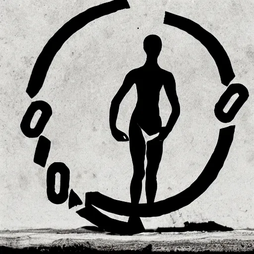 Image similar to Humans shaped as ouroboros