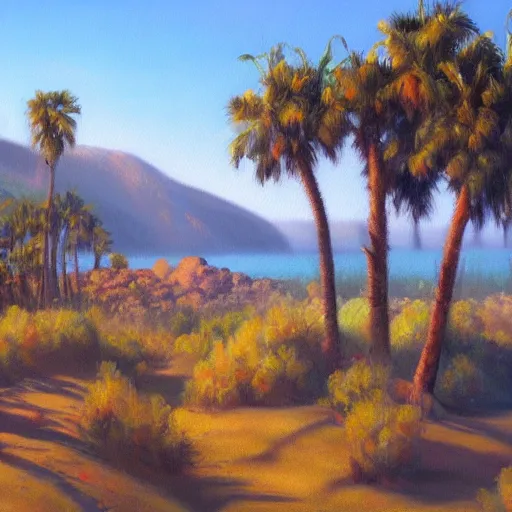 Prompt: Califórnia, artstation, oil Painting, ultradetailed, artstation