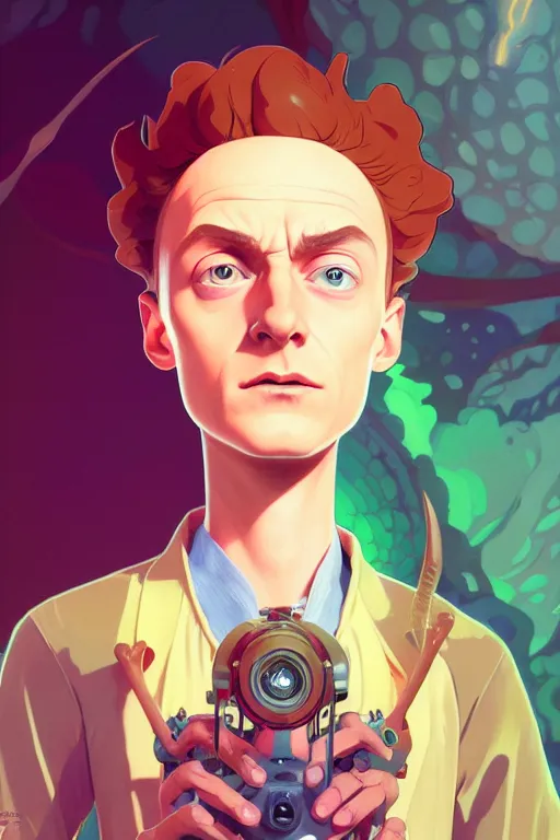 Prompt: a portrait of morty smith from rick and morty, fantasy, sharp focus, intricate, elegant, digital painting, artstation, matte, highly detailed, concept art, illustration, ambient lighting, art by ilya kuvshinov, artgerm, alphonse mucha, and greg rutkowski